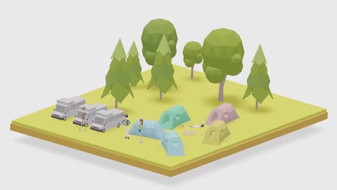 create a custom 2d isometric explainer video