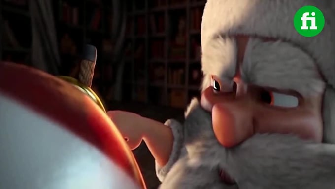 create a humorous christmas greeting video in five hours