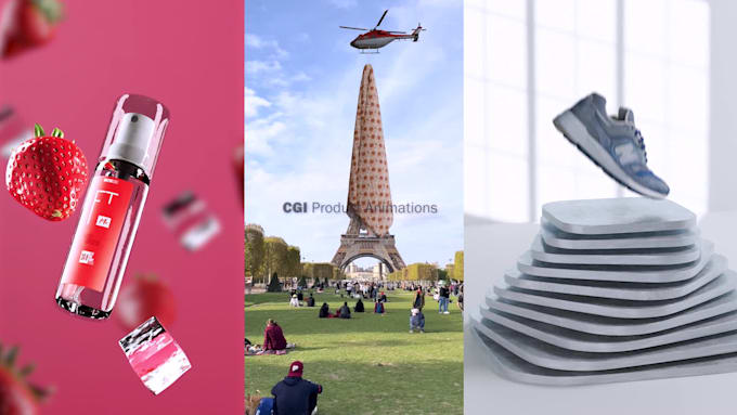eye catching product visualization in 3d rendering