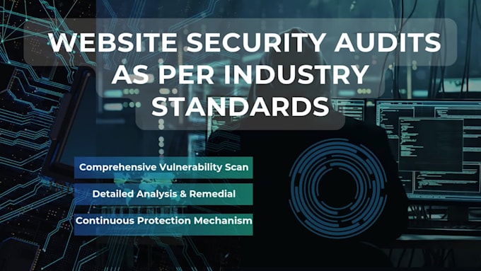 perform website security audits as per industry standards