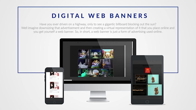 ai powered html5 banner ads, web banner ads and animated gif