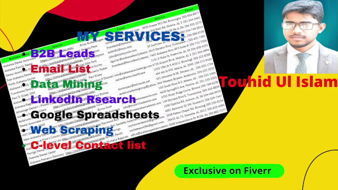do targeted b2b lead collection and linkedin lead generation