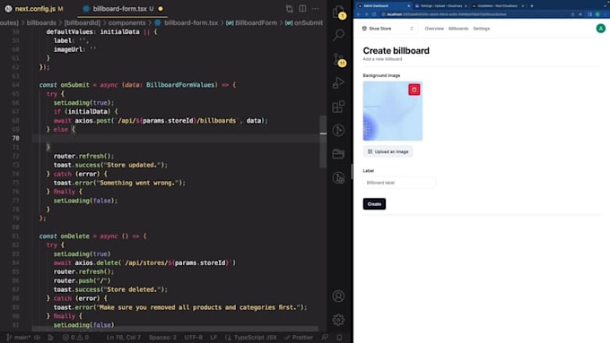develop a robust ecommerce site with next js or wordpress