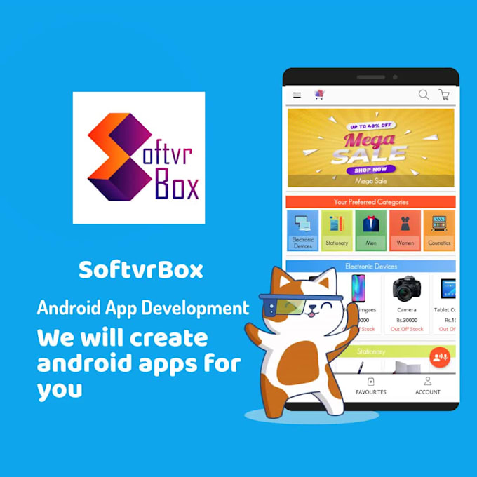 develop a professional android app with attractive design