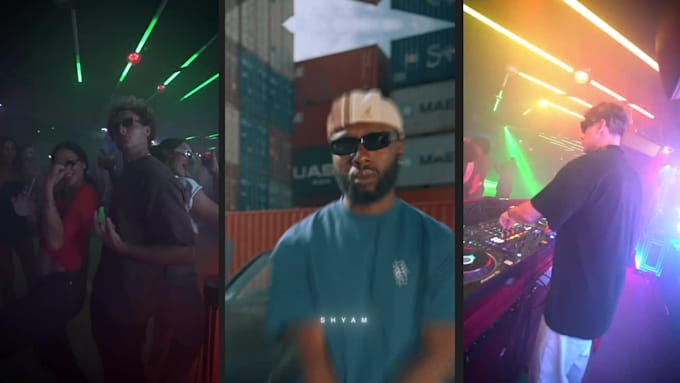do nightclub, party, event video editing