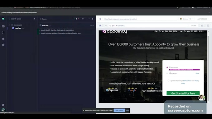do web automation QA using cypress