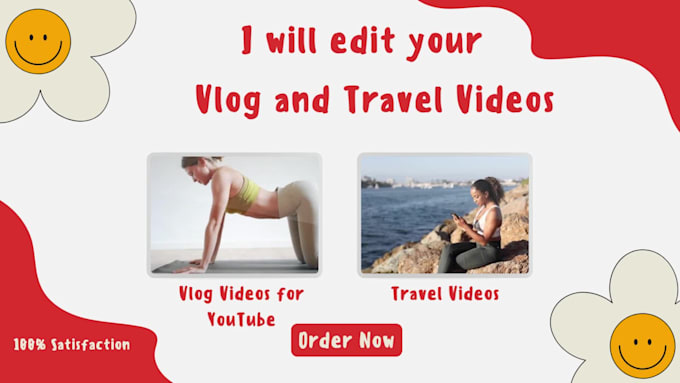 vlog and travel video editing for youtube