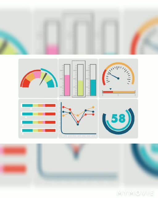 process analyze data with chart, dynamic dashboard