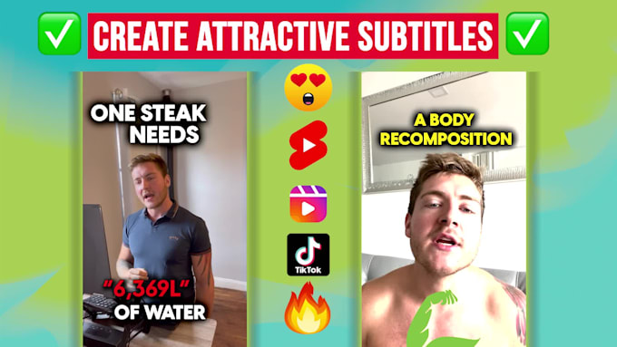 edit instagram reels with attractive subtitles fast
