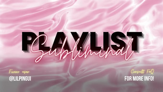create a custom subliminal audio playlist