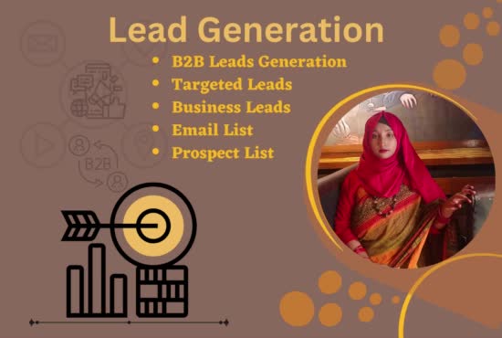 Do b2b lead generation and target leads list building by Fowzia_azad ...