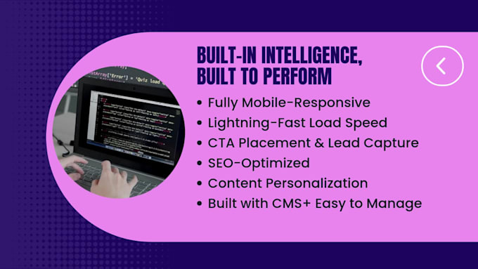design a smart, fast, and ai integrated wordpress website that converts