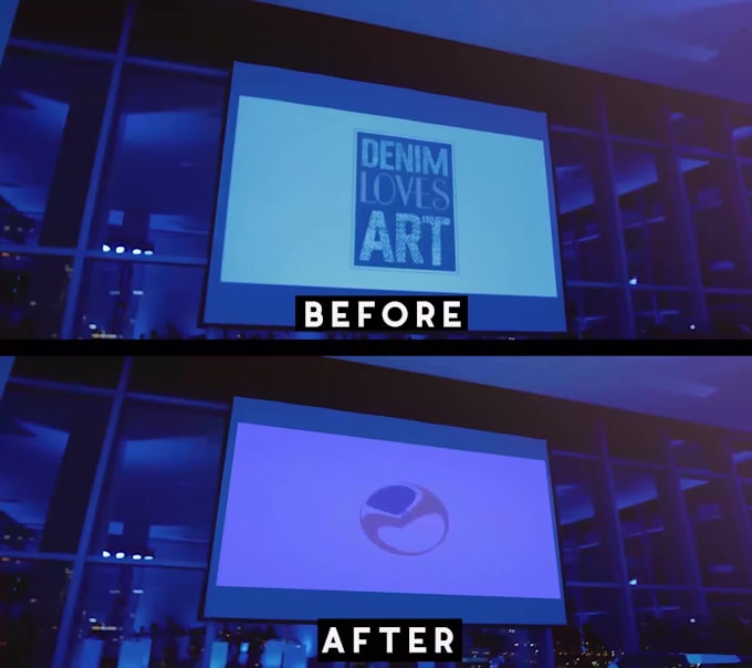 motion tracking and green screen replacement