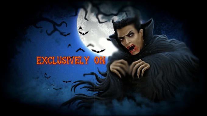 customize scary halloween intro video