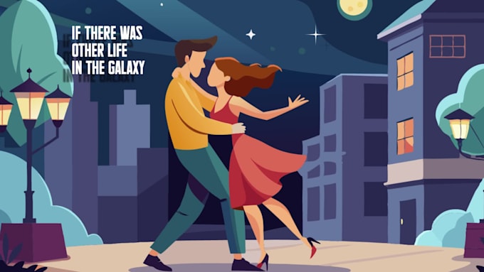 create animated hand drawn lyric video