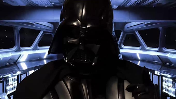create a personal video as iconic star wars darth vader