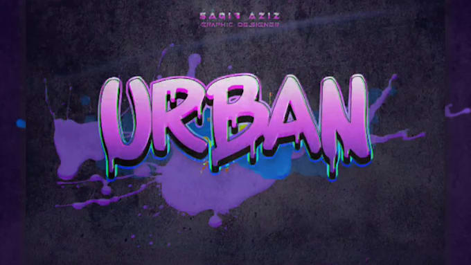 design graffiti logo for you, text graffiti, graffiti design
