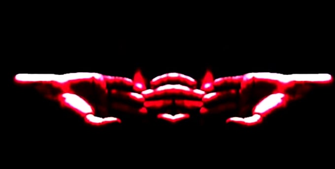 create an abstract audio reactive music video