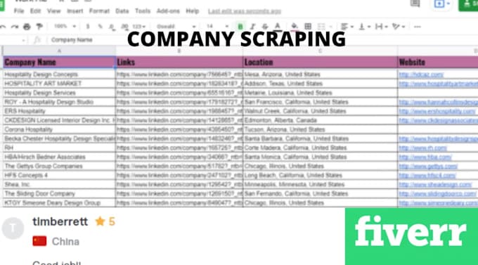 provide expert web data scraping, mining, collection, enrichment, and extraction