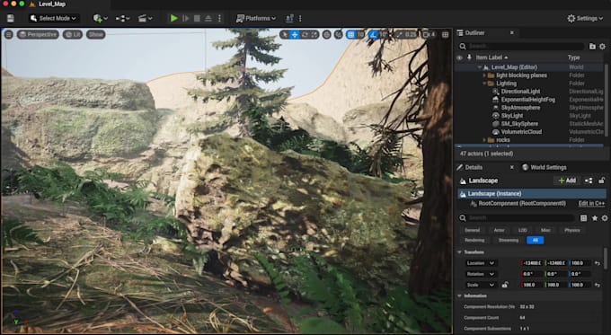Create a realistic 3d game scene or level by Josephius | Fiverr