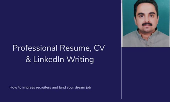 design professional CV and linkdinn profile