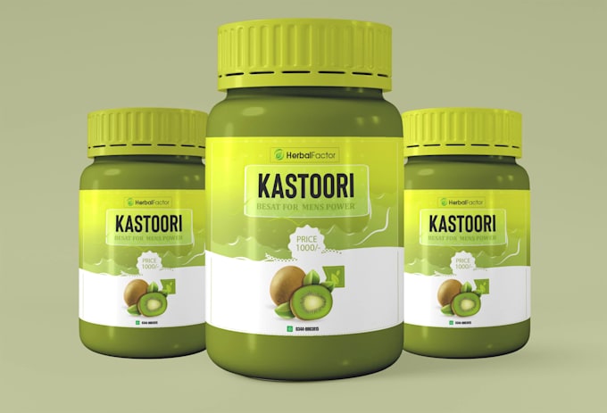 custom supplement bottle and packaging label design for vitamins