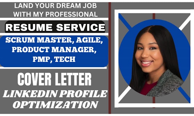 write scrum master, agile, project management, cyber security resume writing