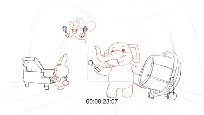 do animated storyboard or animatics