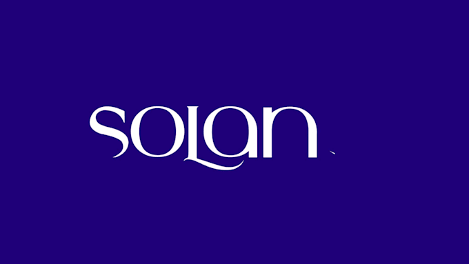 design a minimal business wordmark