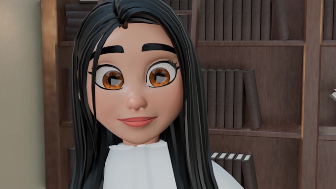make a 3d animation in blender with your 3d character