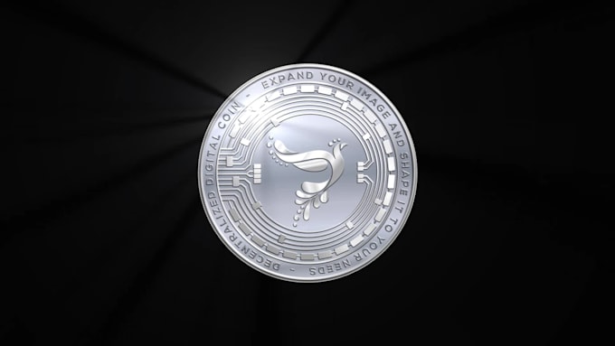 do coin logo and 360 spinning video for you