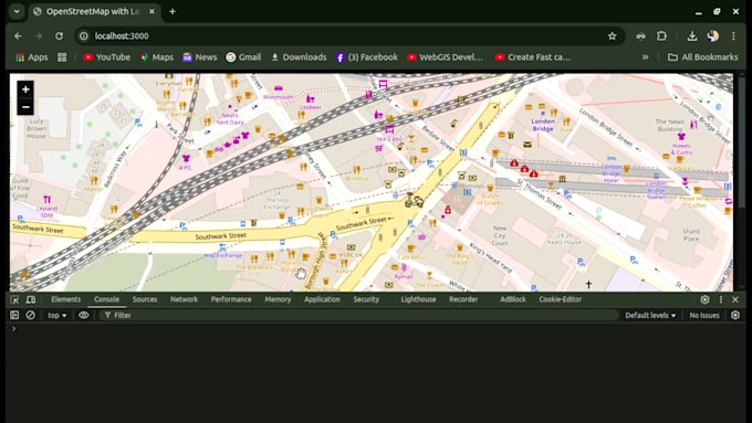 create map with real time  and speed violation detection