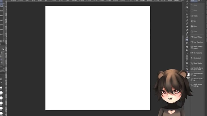 draw a chibi or anime pngtuber