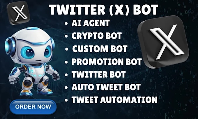 do custom twitter bot ai tweet automation grok ai openai chatgpt agent api x bot