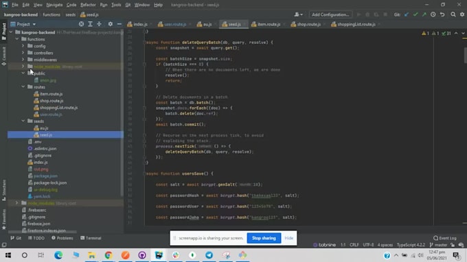 provide google cloud functions fcm etc all firebase services
