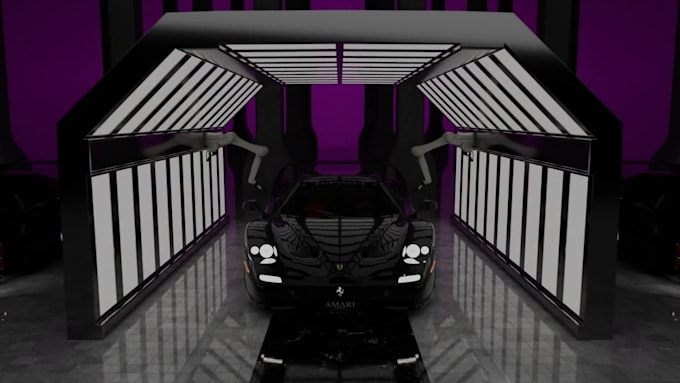 quality 3d realistic car modeling,animation