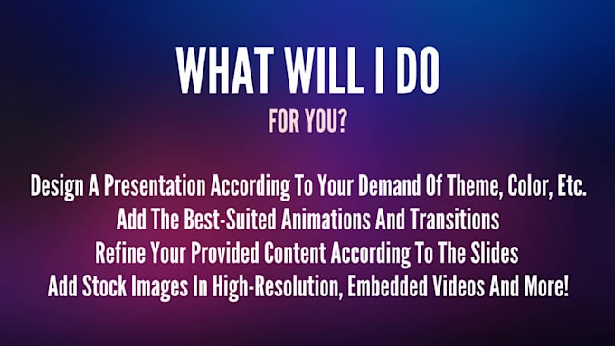 design a creative powerpoint presentation