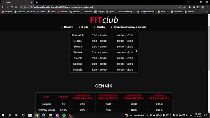 Create simple only static website using html5 and css by Jak_michael ...
