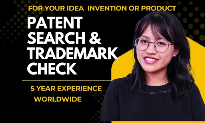 patent search and trademark check