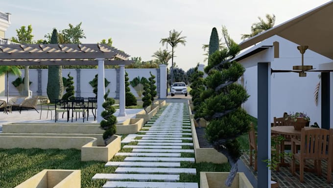 design architectural and render 3d exteriors for your house