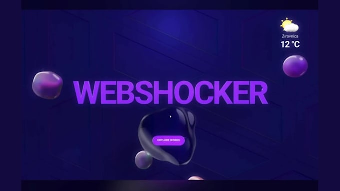 do 3d animated interactive webflow website wix figma landing page gsap three js