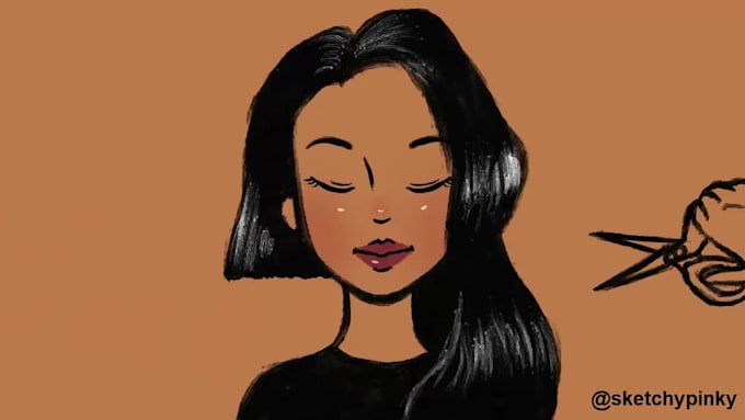 make digital illustrations of characters