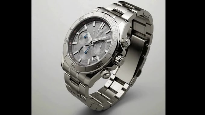 design 3d models and renders for watches with animations