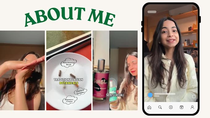 create a ugc tiktok style content for your instagram or tiktok