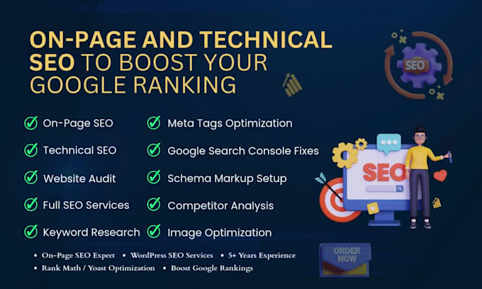 do complete on page optimization for your website