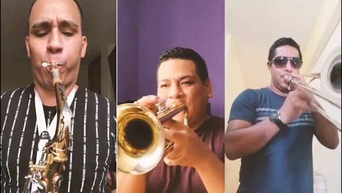 record amazing horns session