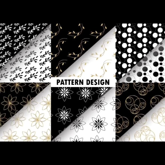 design seamless pattern for textile prints and trendy fabric within 24 hours