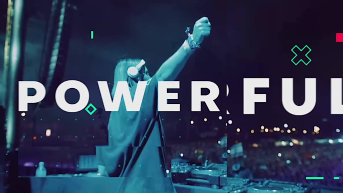 do a dj night club, dance pool party event promo video