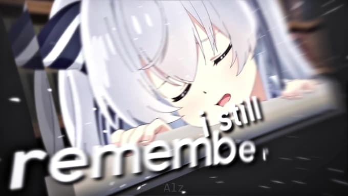 do short typography amv with movecam and effects