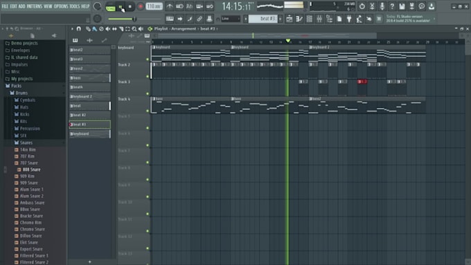 producing the music for you